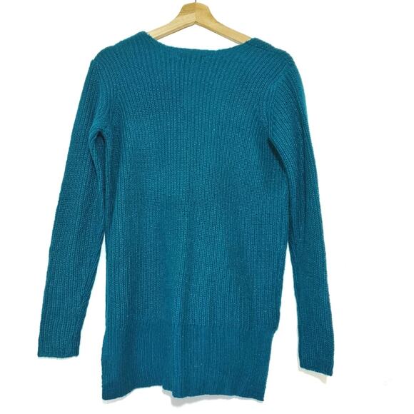 NWT Aeropostale | V-Neck Relaxed Fit Knit Sweater with Slight Sparkle - Picture 3 of 5